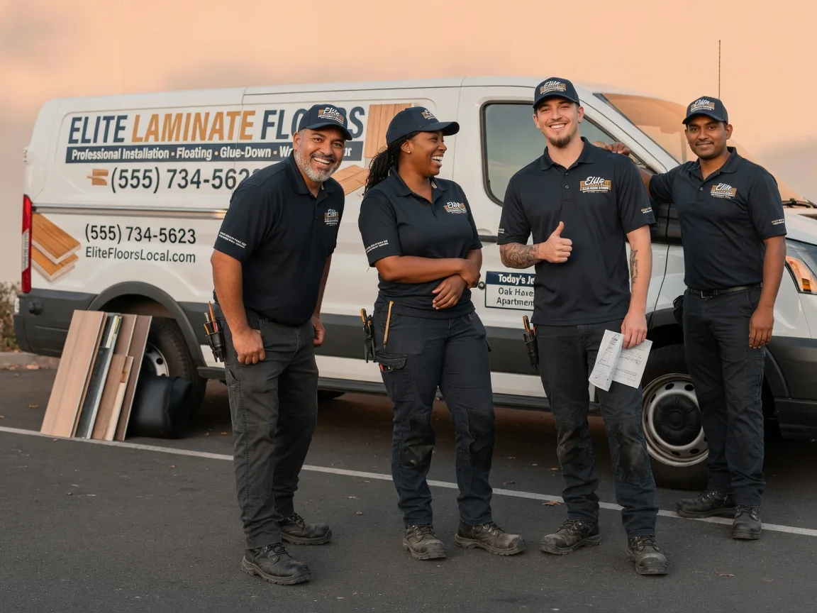 Laminate flooring installation company in Evart, MI